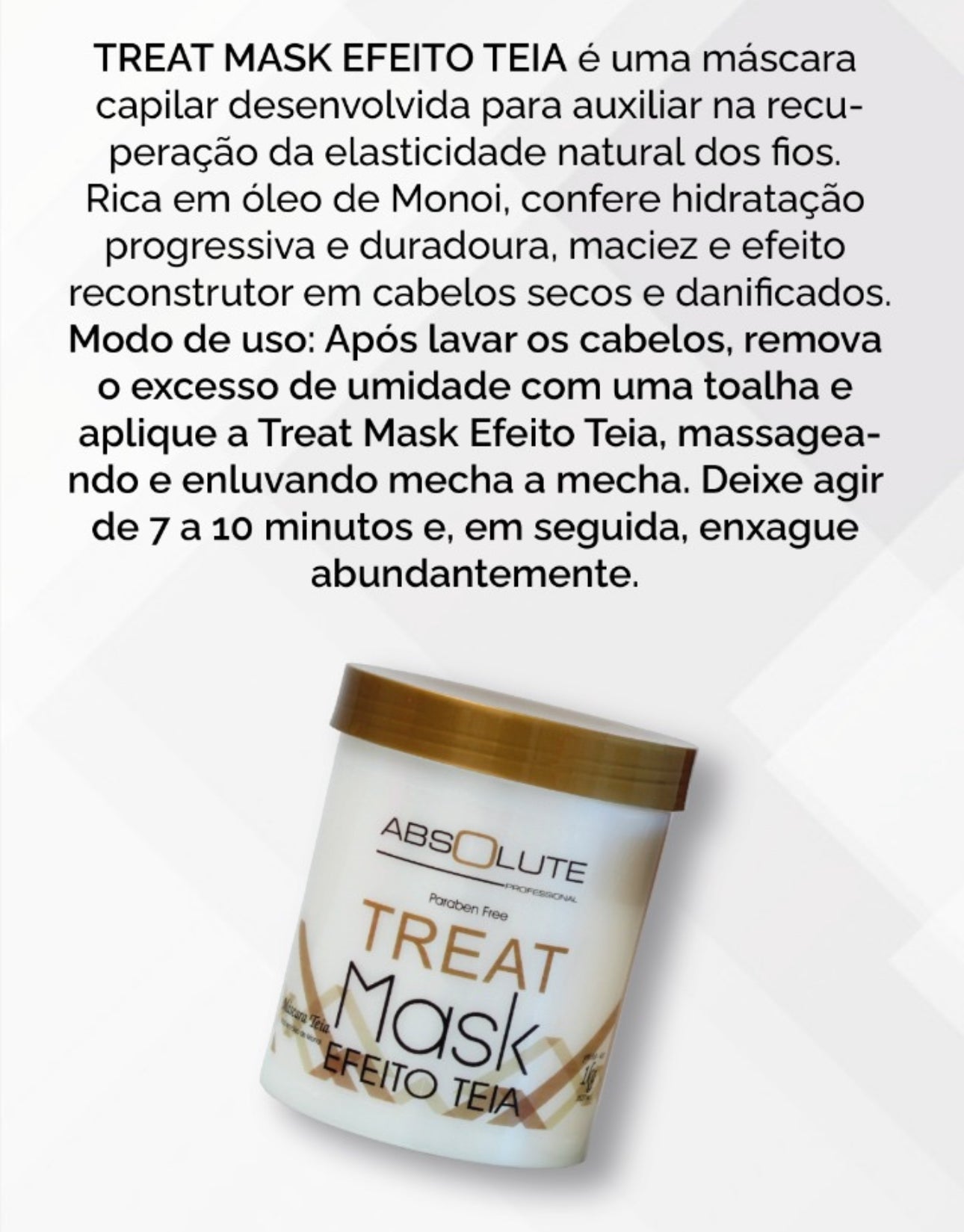 Treat Mask Web Effect (Efeito Teia)