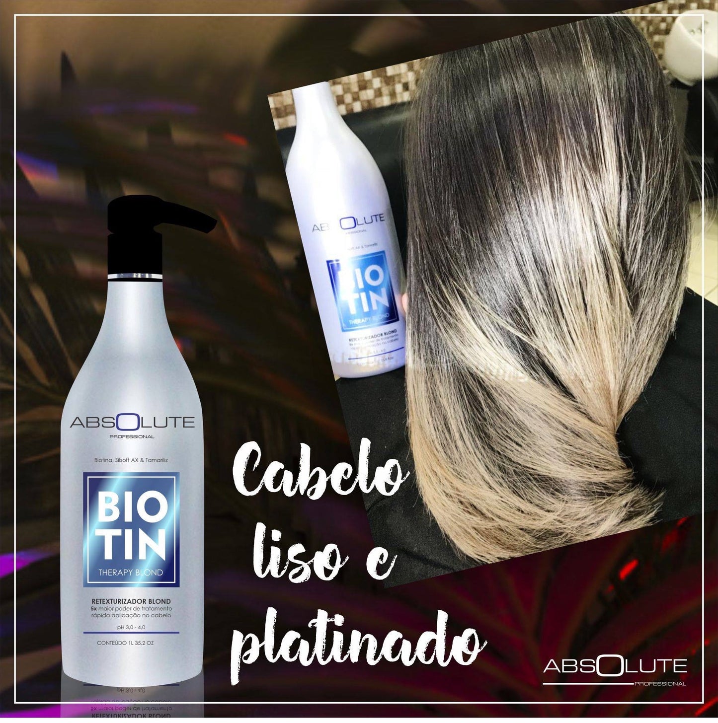 TERAPIA DE RUBIAS CON BIOTINA (ALISADO PROFESIONAL)