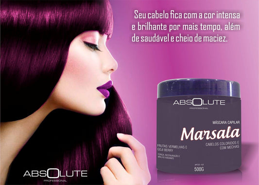 Marsala Hair Mask